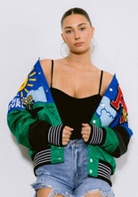 VIBRANT M.i.U Unisex Varsity Jacket (ROYAL)