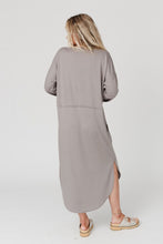 THIRD BIRD NEST Meadow Long Sleeve Slit Maxi Dress - Coco