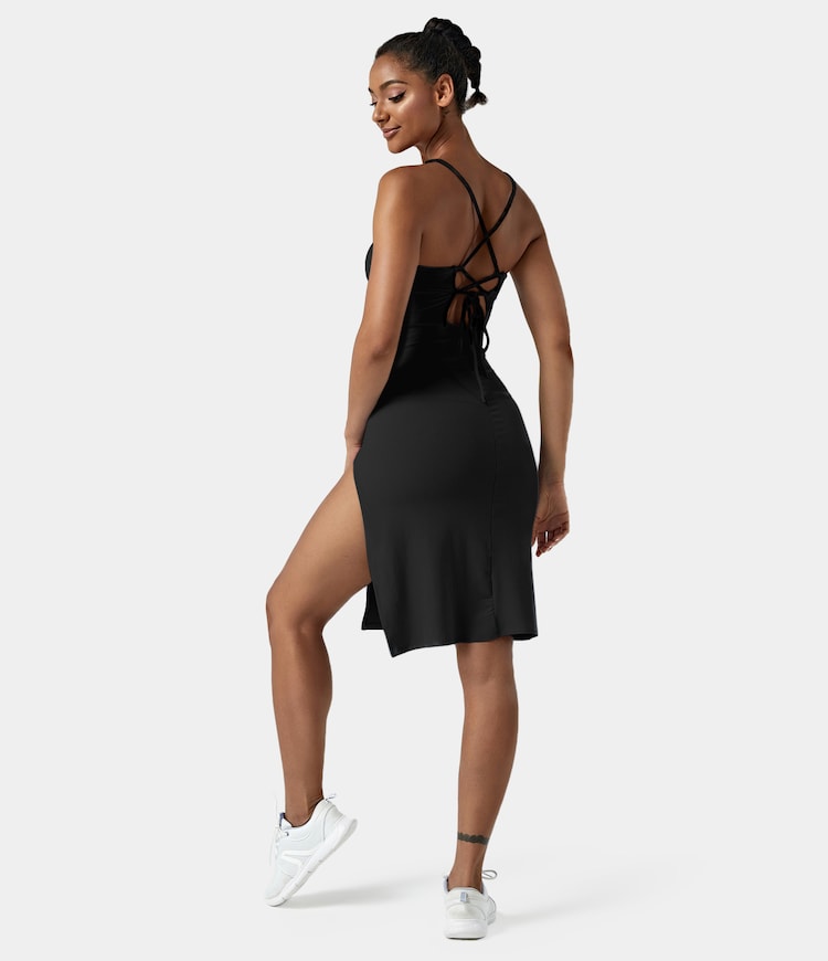HALARA EVERYDAY SPLIT STRAP BODYCON MIDI CHILL DRESS-SENSATIONAL (BLAC – MooMoos CLOSET HALARA EVERYDAY SPLIT STRAP BODYCON MIDI CHILL DRESS-SENSATIONAL (BLAC – MooMoos CLOSET