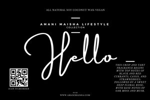 AMANI MAISHA "HELLO"