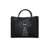 LATC MODERN VEGAN TOTE - Designer Vision (Black)