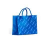 LATC MODERN VEGAN TOTE - Babe all over (Electric Blue)