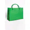 LATC MODERN VEGAN TOTE - Fluent French (Kiwi Green) MINI & LARGE