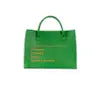 LATC MODERN VEGAN TOTE - Fluent French (Kiwi Green) MINI & LARGE