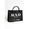 LATC MODERN VEGAN TOTE - Rad Marfa (Black)