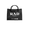 LATC MODERN VEGAN TOTE - Rad Marfa (Black)