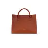 LATC MODERN VEGAN TOTE - Rive Gauche/Saint Tropez HAZELNUT