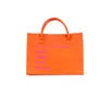 LATC MODERN VEGAN TOTE - Fluent Italian (Tangerine Orange)