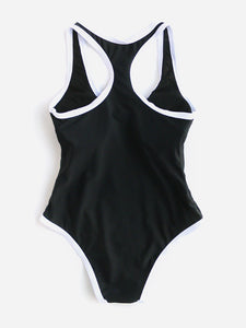 Cute But Crazy Racer Back Swimsuit