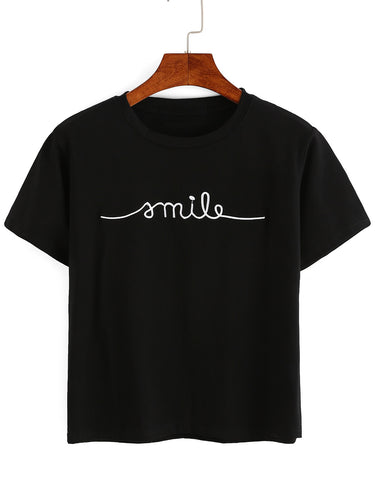 Embroidery T-shirt
