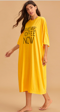 SLOGAN GRAPHIC OVERSIZED NIGHT DRESS