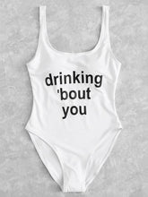 Drinking Bout You Low Back Swimsuit