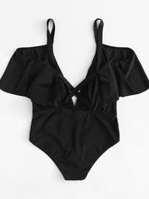 Criss Cross Tassel Swimsuit